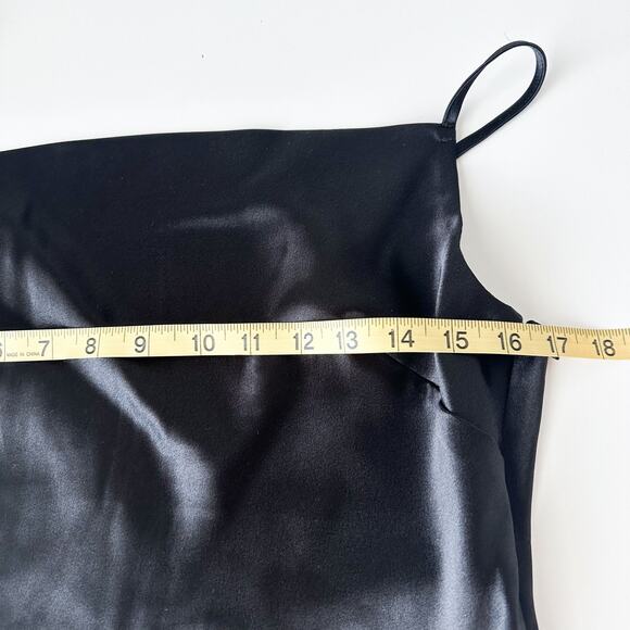 Birdy Grey Black Satin Bridesmaid Dress - Picture 9 of 10